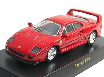 Ferrari F40 ミニカー 赤 グラス Amazon.co.jp: 京商 1/64 フェラーリ ミニカーコレクション1 F40